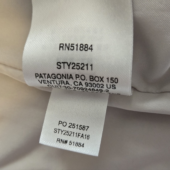 Patagonia Beige Los Gatos Jacket, Size XS - Picture 9 of 9
